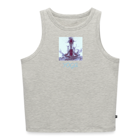 YOGA#4 Cropped Frauen Organic Tank Top - Spreadconnect