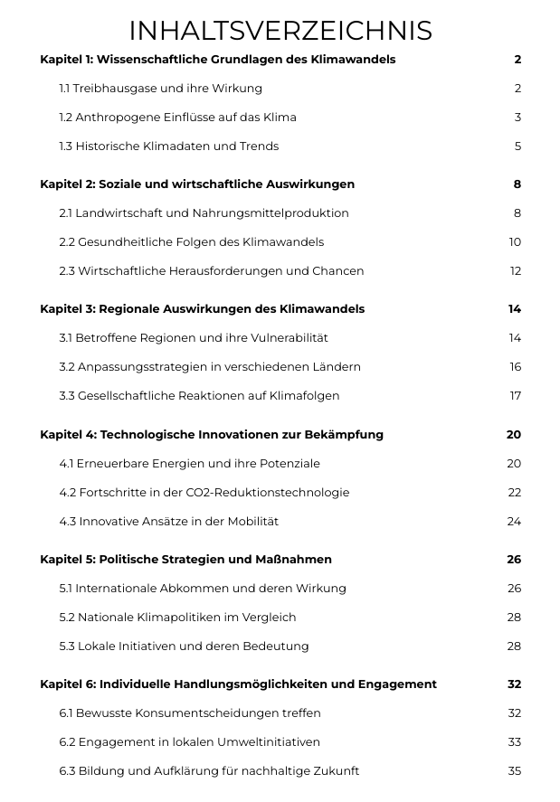 Klimawandel verstehen:  Ursachen, Folgen und  Lösungen für eine  bessere Zukunft - Georg Werner