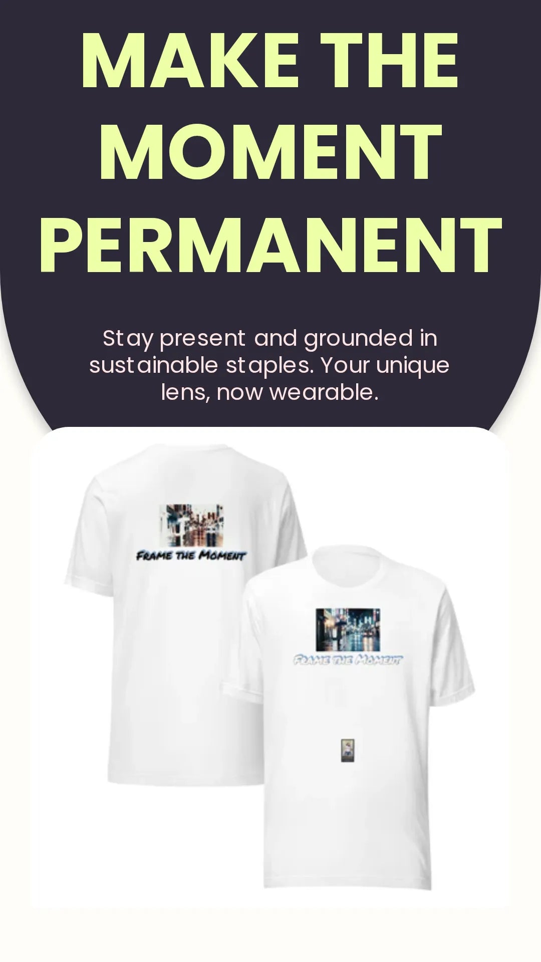 Photo#3 Unisex t-shirt – Lifestyle-/Kampagnenbild (2)