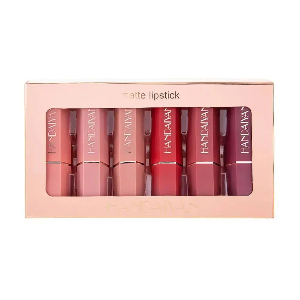 Matte Lipstick Gift Box Set with Non-Stick Formula Georg Werner