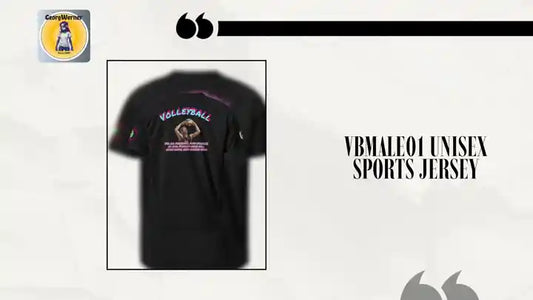 VBMale01 Unisex sports jersey by@Outfy