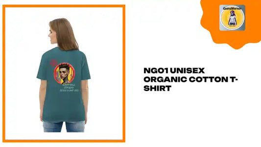 NG01 Unisex organic cotton t-shirt by@Outfy