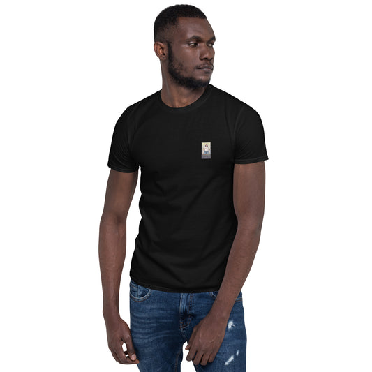 SBB#2 Black Edition Unisex T-Shirt in Schwarz – Vorderansicht