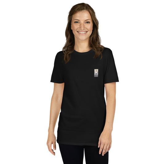 SBG#2 Black Edition Unisex T-Shirt in Schwarz – Vorderansicht