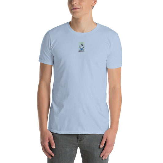 VHS#2 Unisex T-Shirt in Light Blue – Vorderansicht