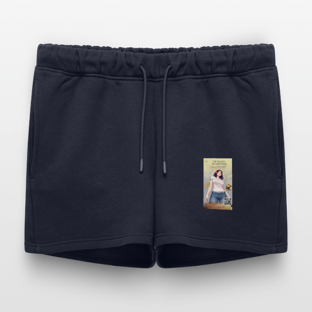 Yoga Frauen Premium Organic Sweatshorts - Navy
