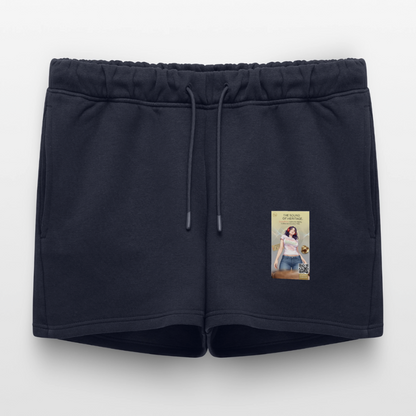 Yoga Frauen Premium Organic Sweatshorts - Navy