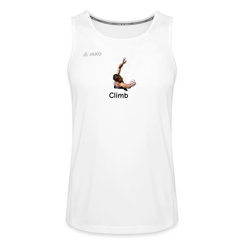 Climb JAKO Männer Tanktop Run 2.0 - Weiß