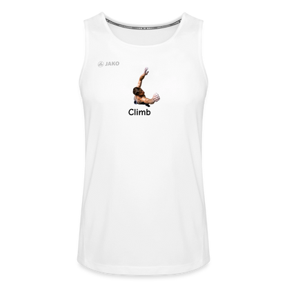 Climb JAKO Männer Tanktop Run 2.0 - Weiß