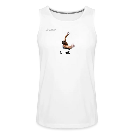 Climb JAKO Männer Tanktop Run 2.0 - Weiß