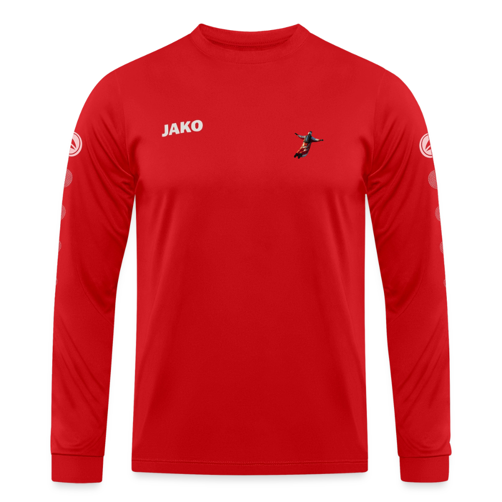 BaseJump JAKO Trikot Team Langarm - Rot