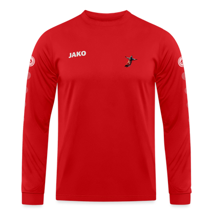 BaseJump JAKO Trikot Team Langarm - Rot