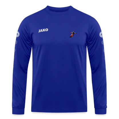 BaseJump JAKO Trikot Team Langarm - Royalblau