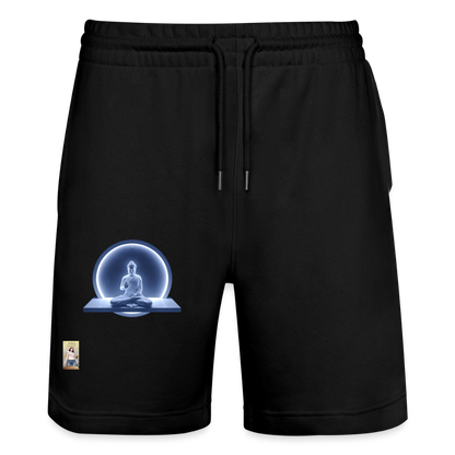 Unisex Bio Joggingshorts Trainer - Schwarz