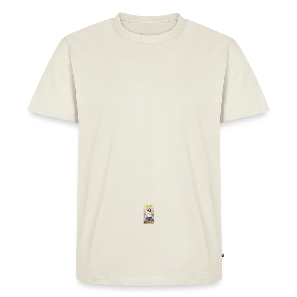 Männer Premium T-Shirt - Naturweiß