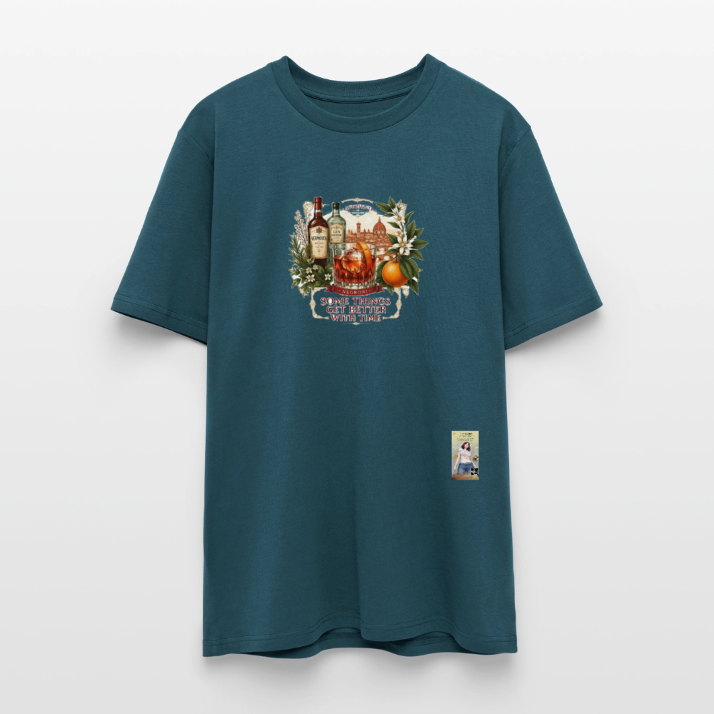 Negroni Unisex Bio-T-Shirt - Dunkles Petrol