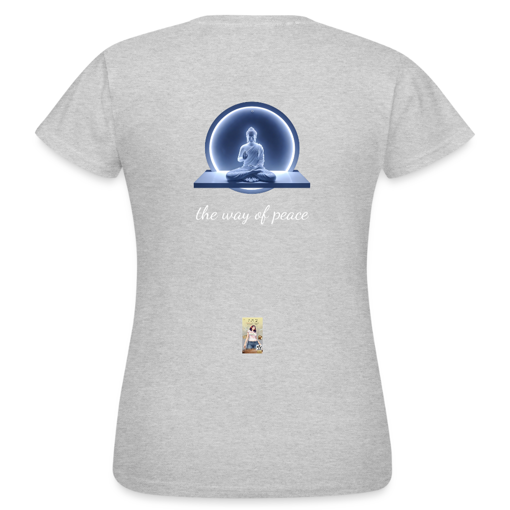Frauen T-Shirt - Grau meliert