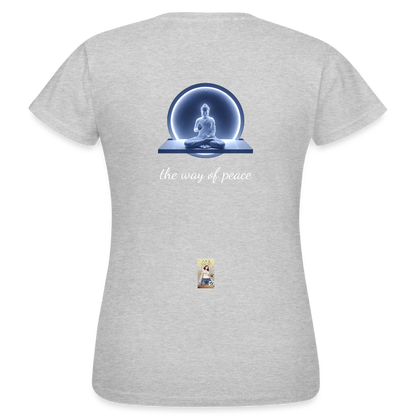 Frauen T-Shirt - Grau meliert