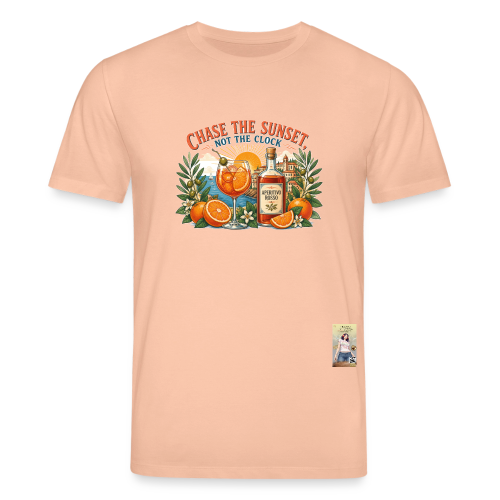 Aperosso Unisex Bio-T-Shirt - Pfirsich
