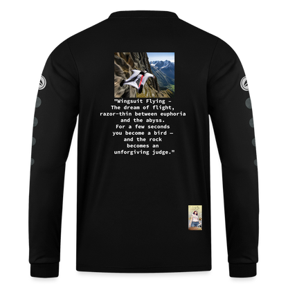 WingSuit JAKO Trikot Team Langarm - Schwarz