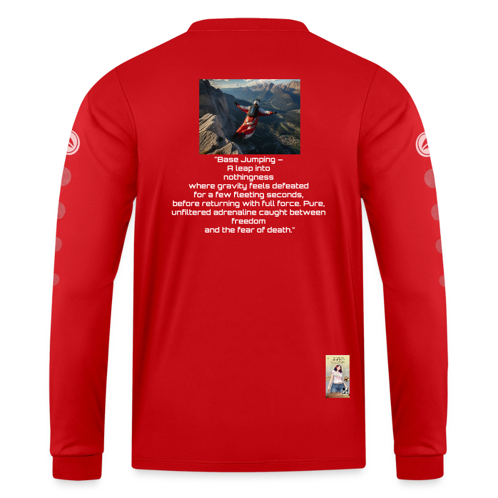 BaseJump JAKO Trikot Team Langarm - Rot