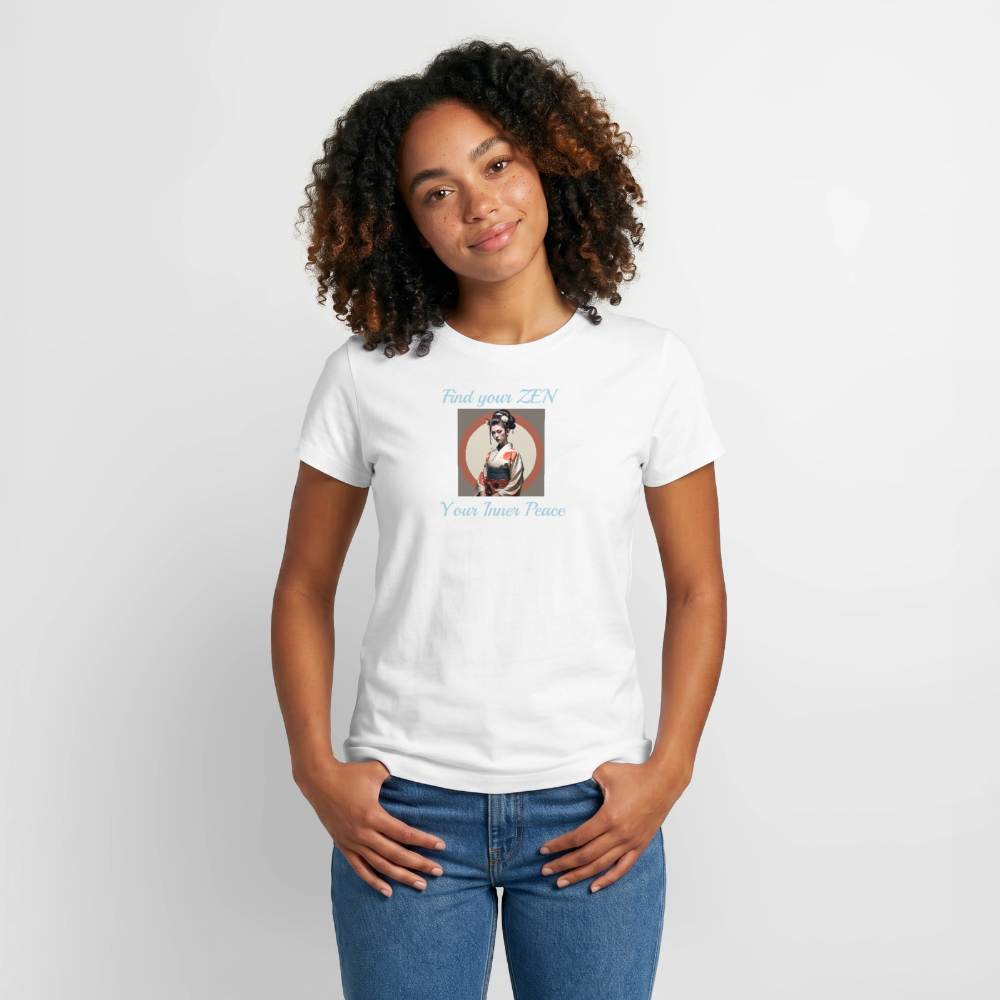 Yoga#1Cotton T-Shirt – von SPREAD - Weiß