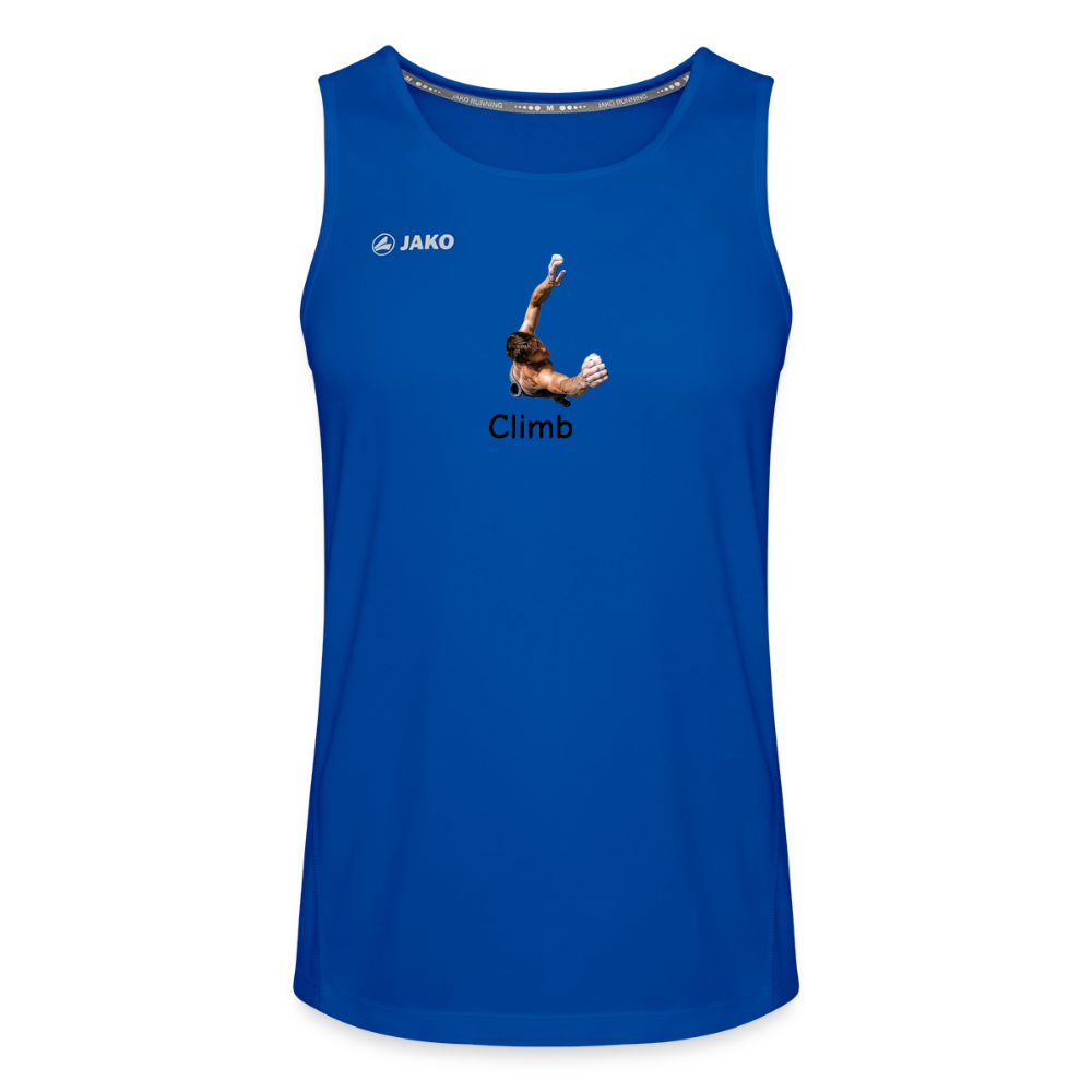 Climb JAKO Männer Tanktop Run 2.0 - Royalblau