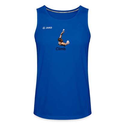 Climb JAKO Männer Tanktop Run 2.0 - Royalblau
