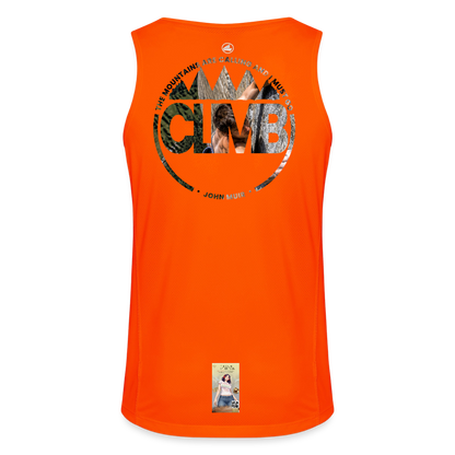 Climb JAKO Männer Tanktop Run 2.0 - Neonorange