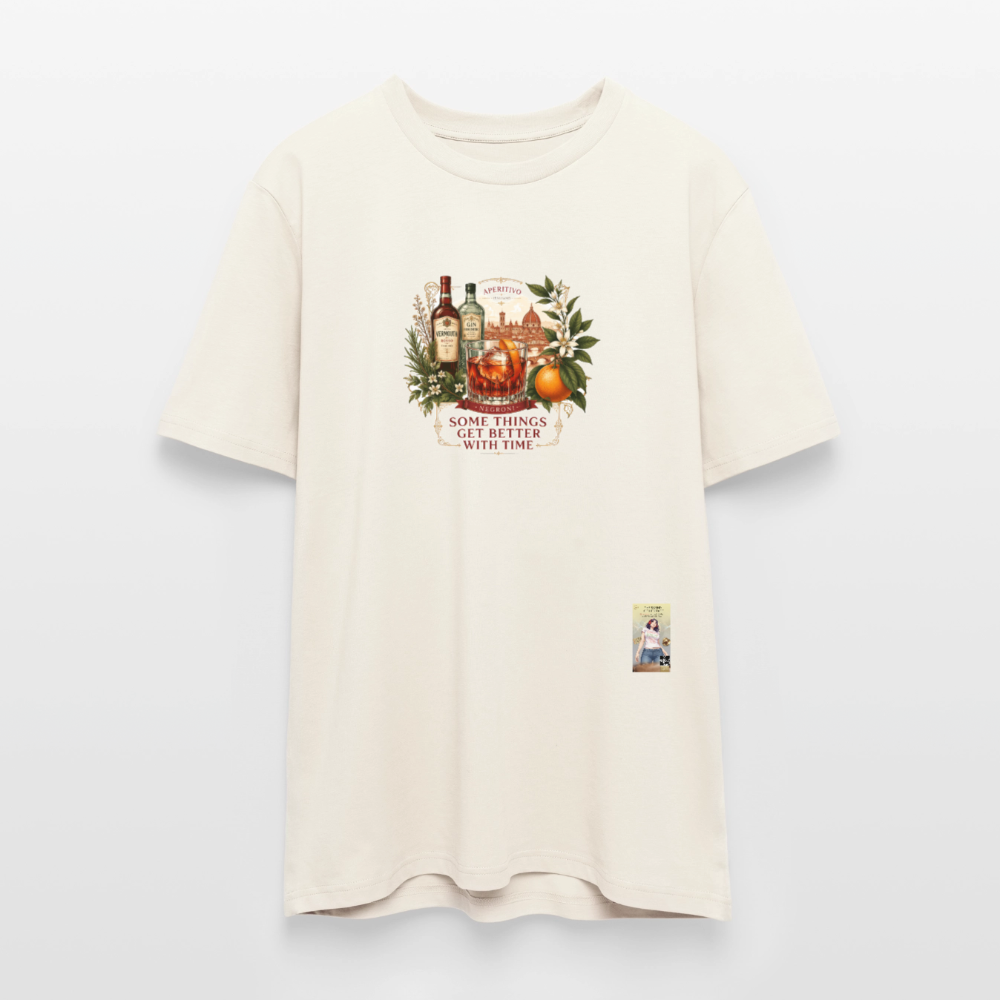 Negroni Unisex Bio-T-Shirt - Naturweiß 