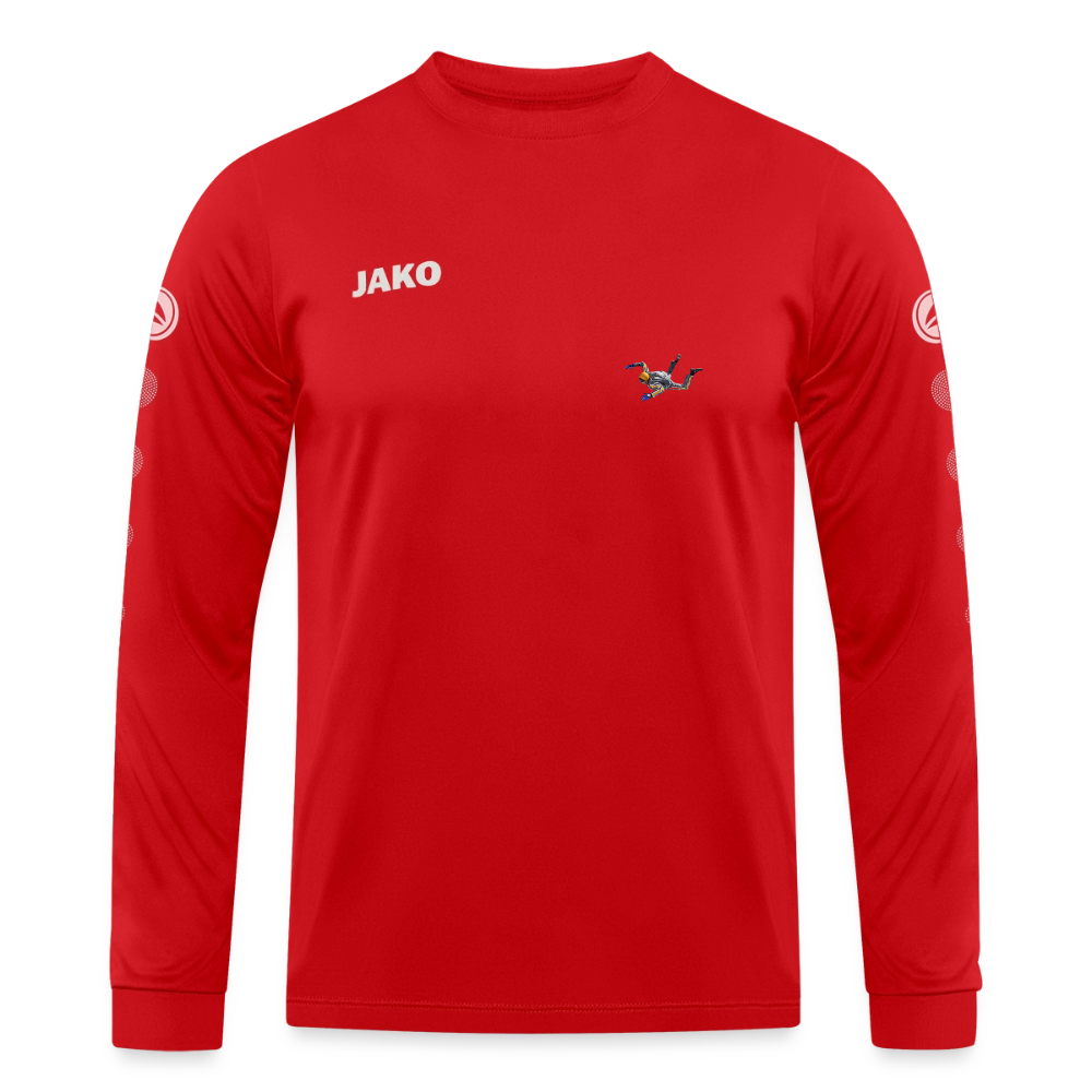 Sky#1 JAKO Trikot Team Langarm - Rot