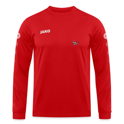 Sky#1 JAKO Trikot Team Langarm - Rot