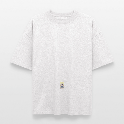 Gangsta#3 Heavyweight Unisex Organic T-Shirt - Kühles Grau meliert