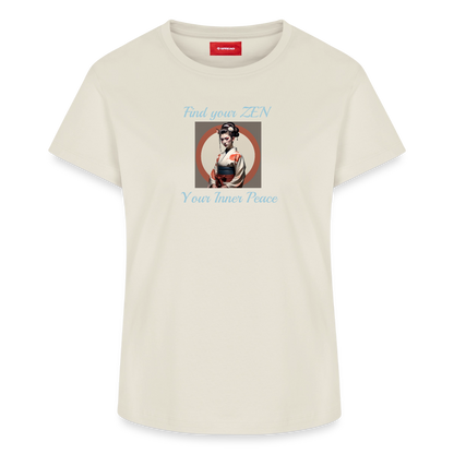 Yoga#1Cotton T-Shirt – von SPREAD - Naturweiß