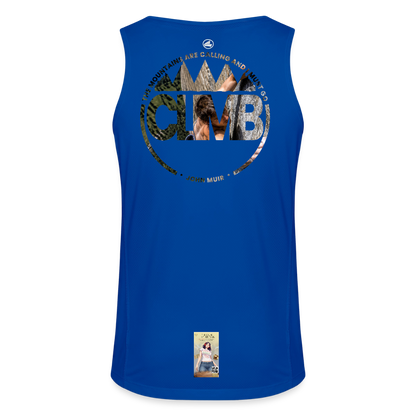Climb JAKO Männer Tanktop Run 2.0 - Royalblau