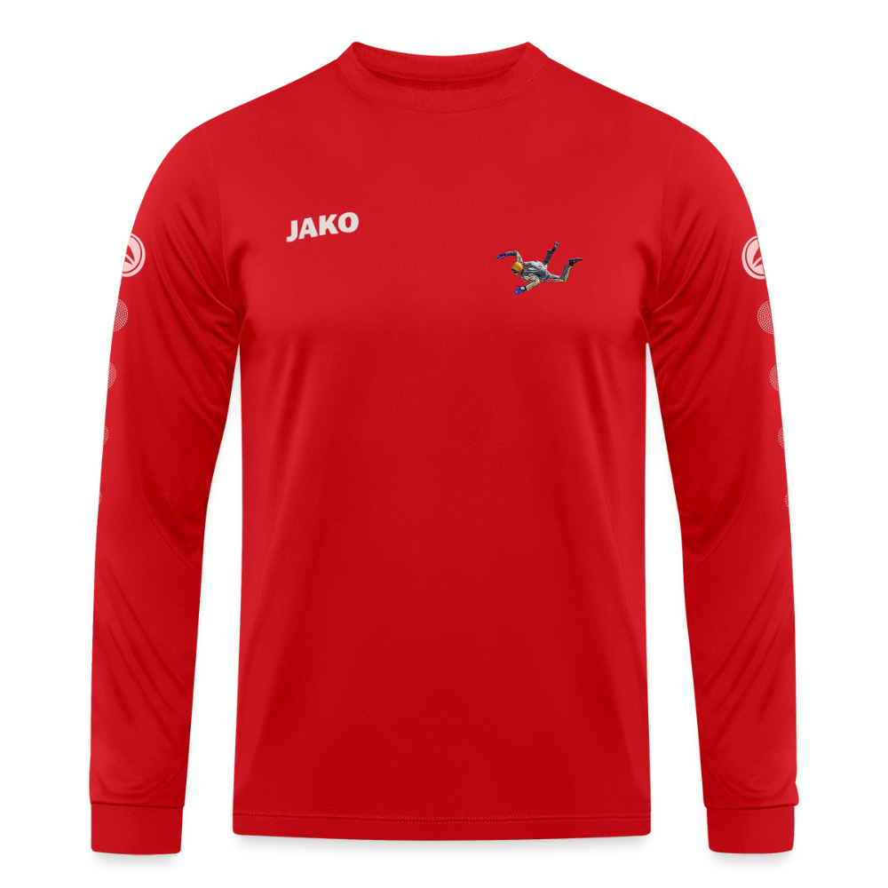 Sky#1 JAKO Trikot Team Langarm - Rot