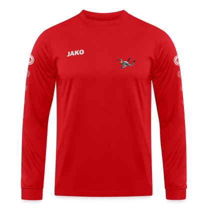 Sky#1 JAKO Trikot Team Langarm - Rot