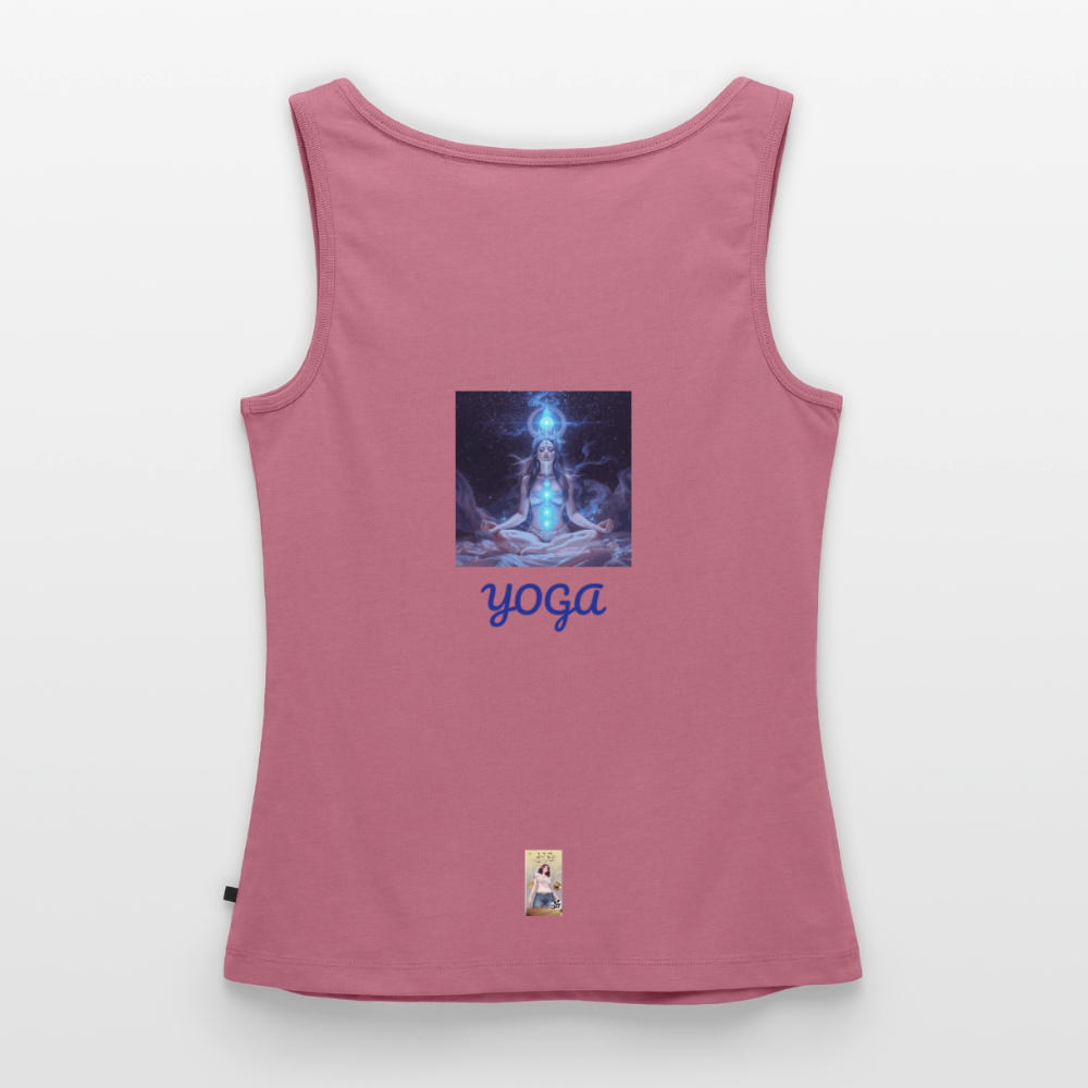YOGA Frauen Premium Tank Top - Mauve