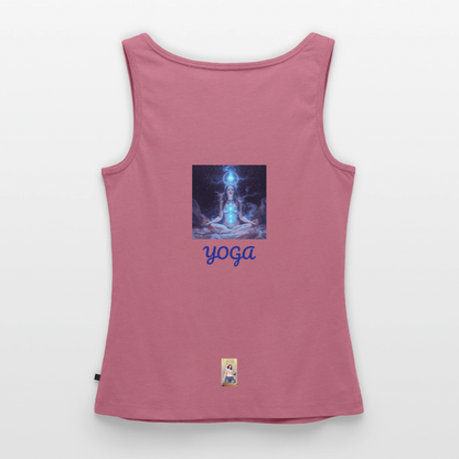 YOGA Frauen Premium Tank Top - Mauve