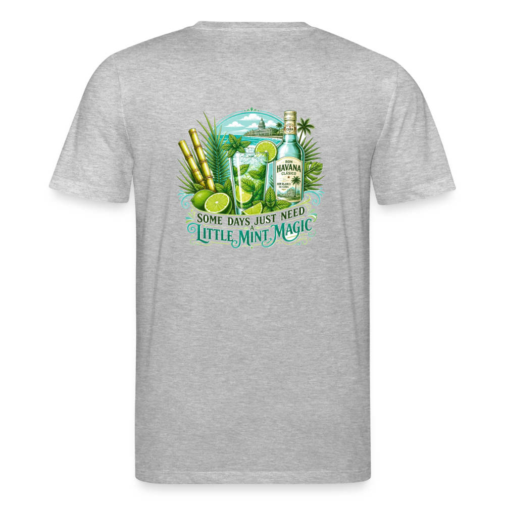 Mojito Unisex Bio-T-Shirt - Grau meliert