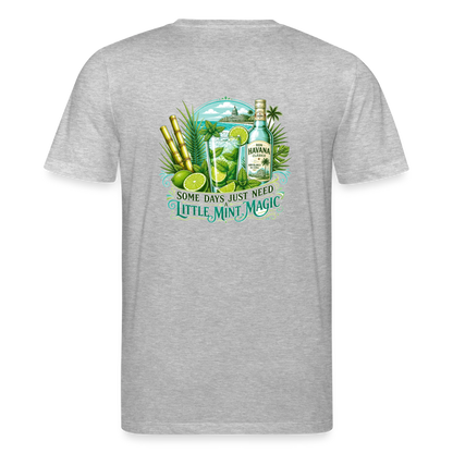 Mojito Unisex Bio-T-Shirt - Grau meliert