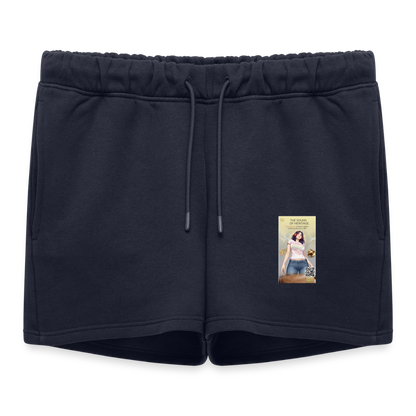 Yoga Frauen Premium Organic Sweatshorts - Navy
