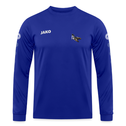 MotoX JAKO Trikot Team Langarm - Royalblau
