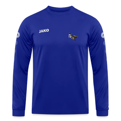 MotoX JAKO Trikot Team Langarm - Royalblau