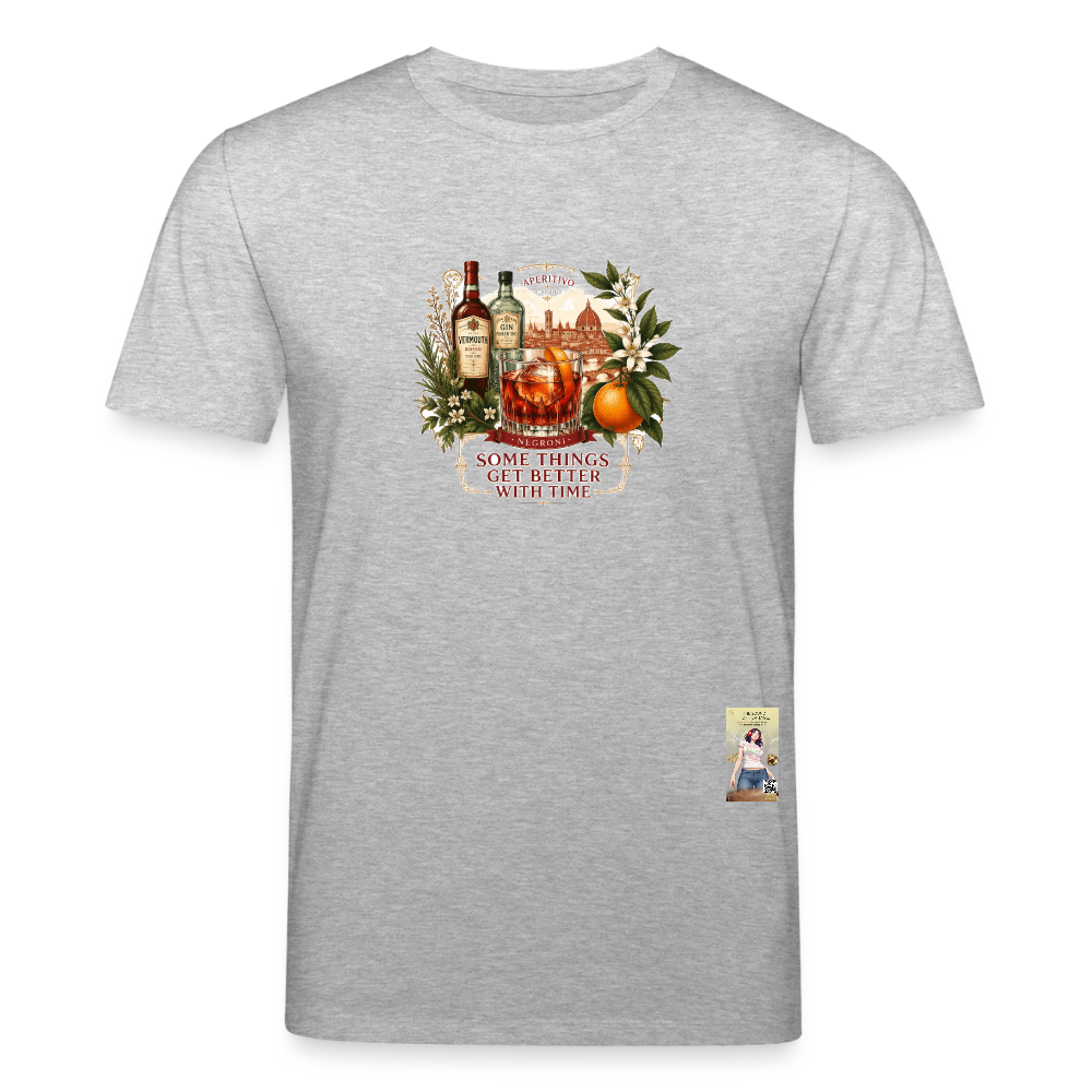 Negroni Unisex Bio-T-Shirt - Grau meliert