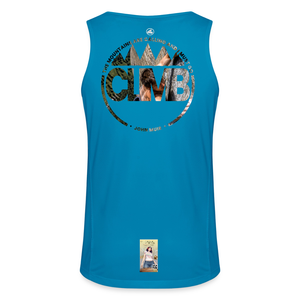 Climb JAKO Männer Tanktop Run 2.0 - Saphirblau