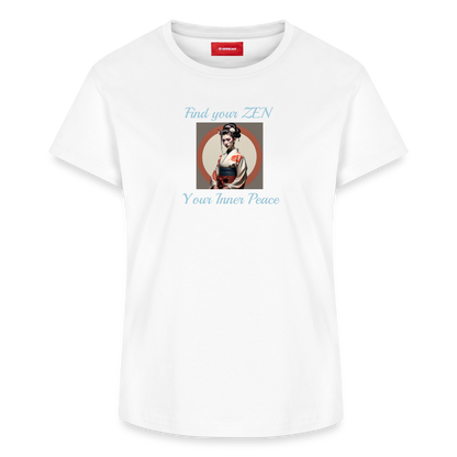 Yoga#1Cotton T-Shirt – von SPREAD - Weiß