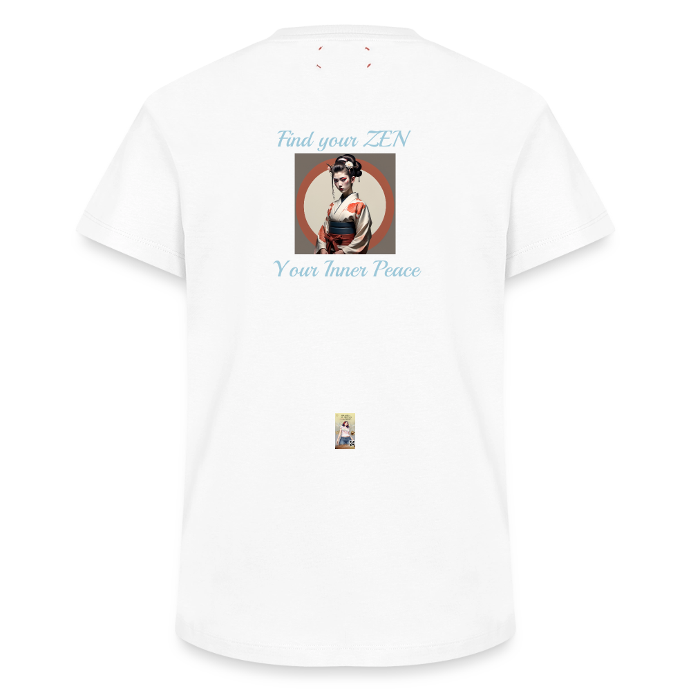 Yoga#1Cotton T-Shirt – von SPREAD - Weiß