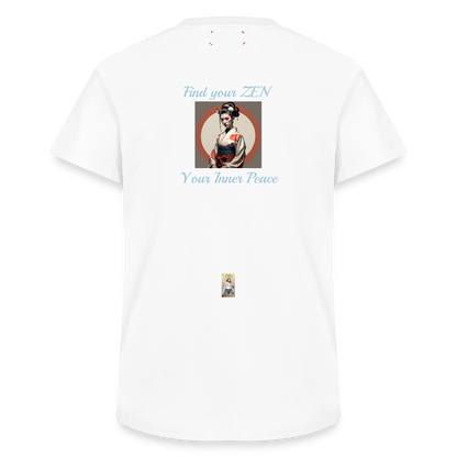 Yoga#1Cotton T-Shirt – von SPREAD - Weiß