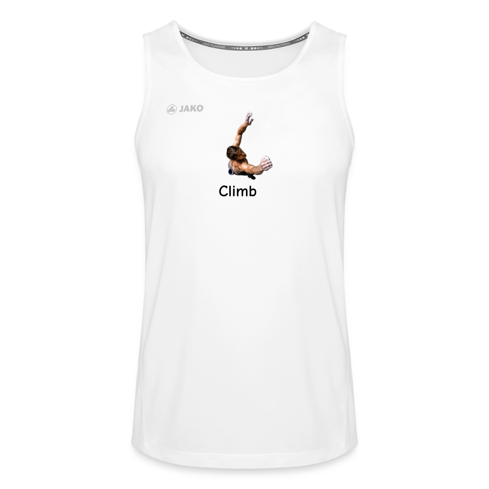 Climb JAKO Männer Tanktop Run 2.0 - Weiß